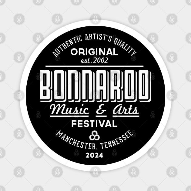 Bonnaroo 2024 (white) Magnet by Verboten